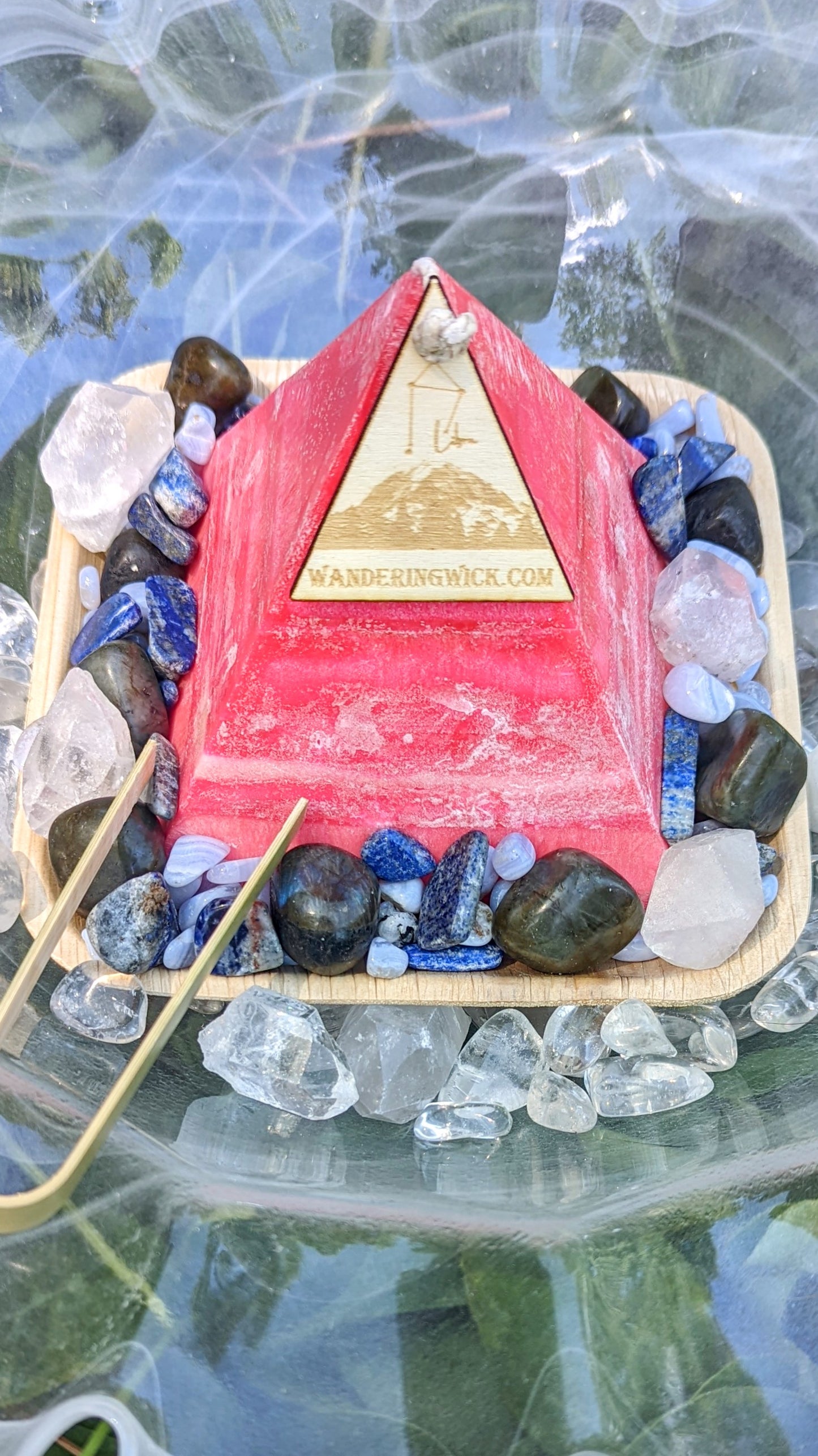 Libra Pyramid Candle