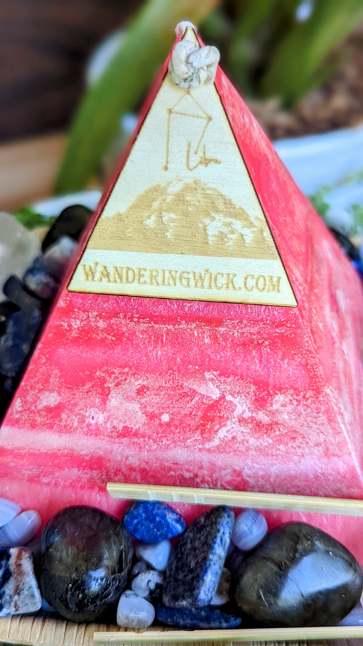 Libra Pyramid Candle