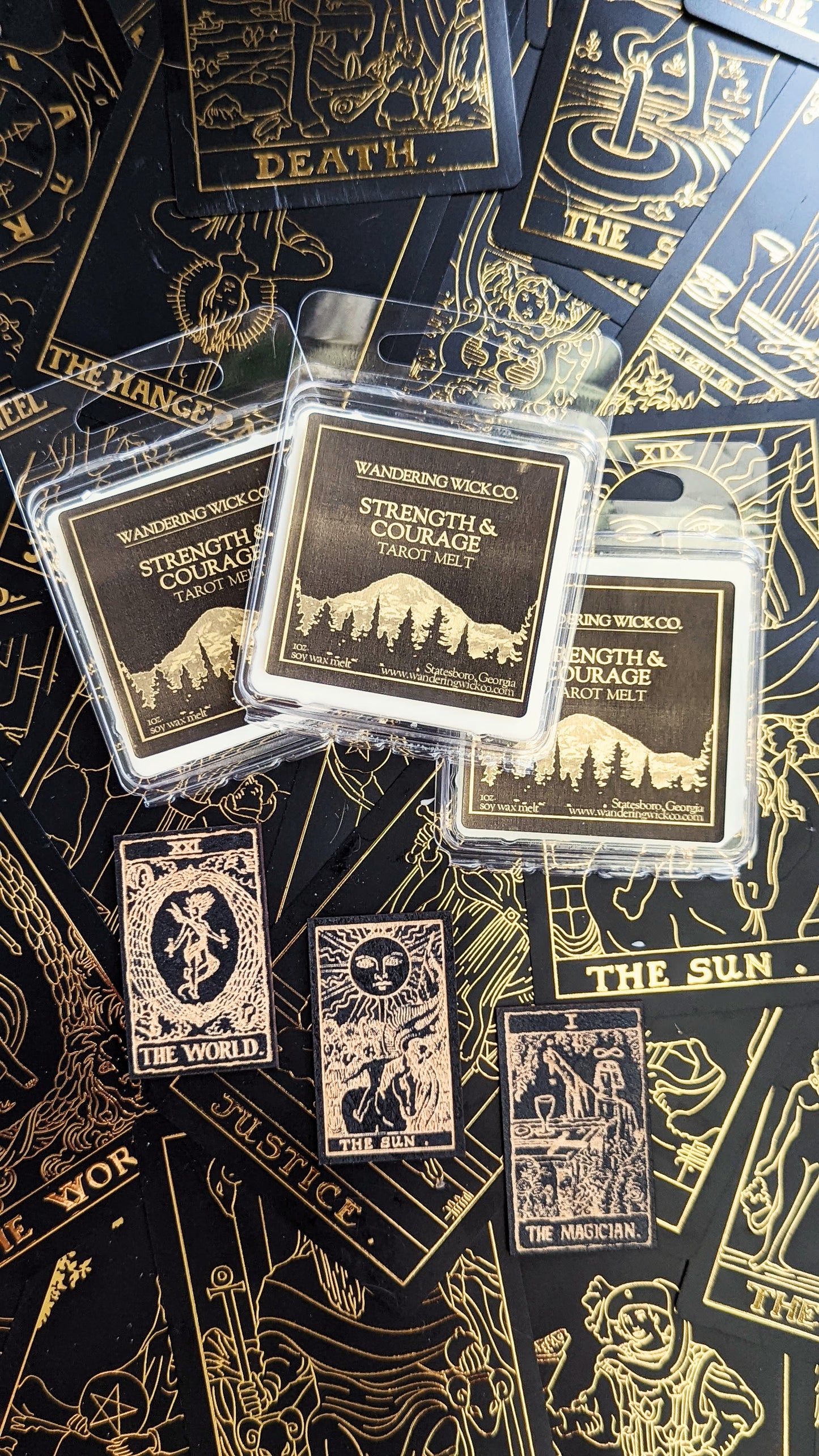 3 pack Strength & Courage Tarot Melts