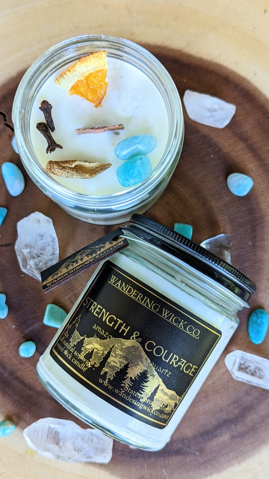Strength & Courage Intention Candle