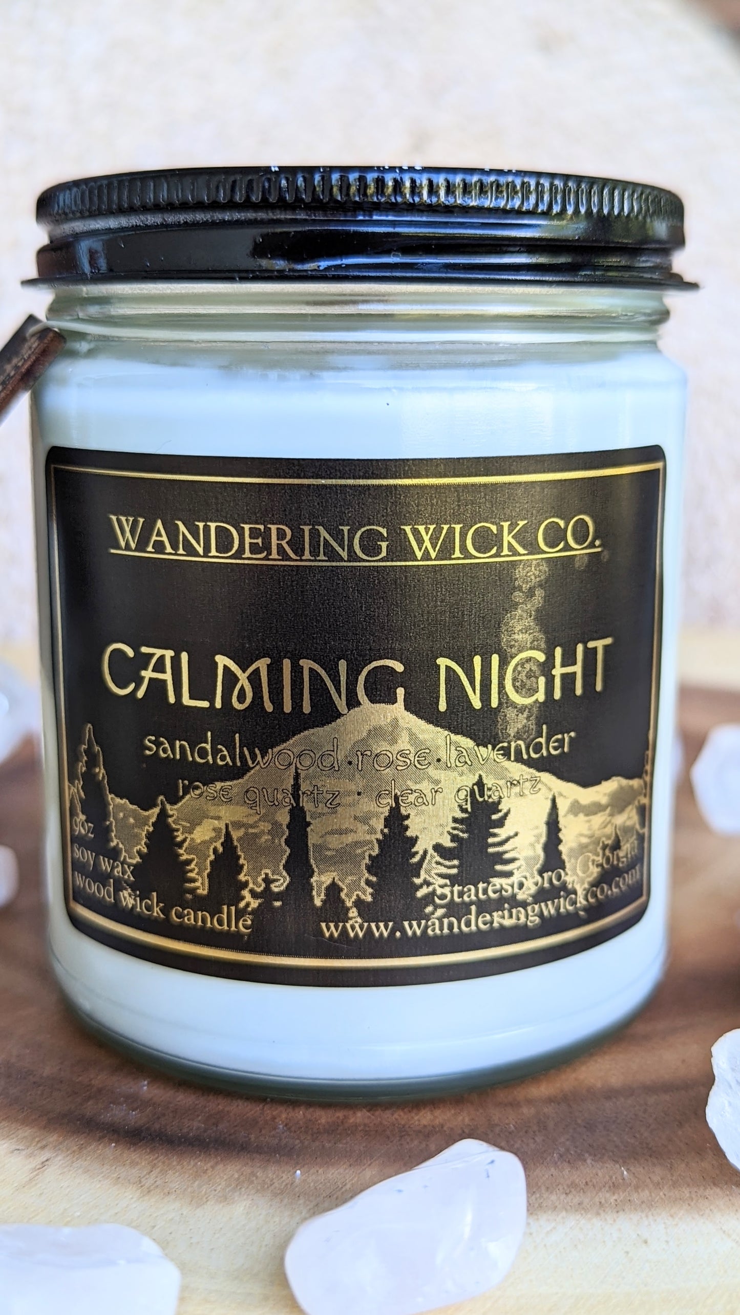 Calming Night Intention Candle