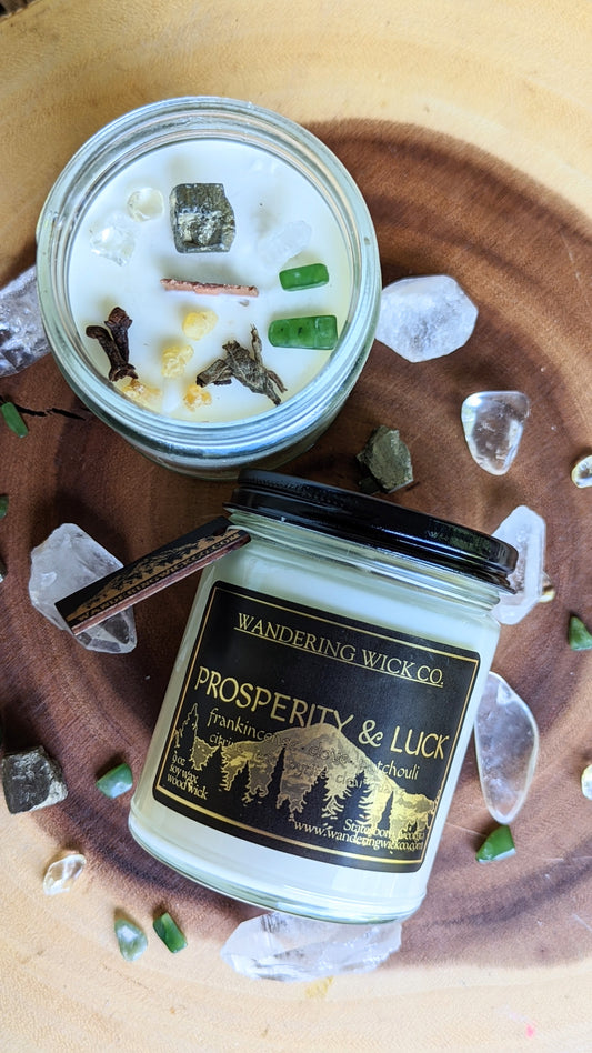 Prosperity & Luck Intention Candle
