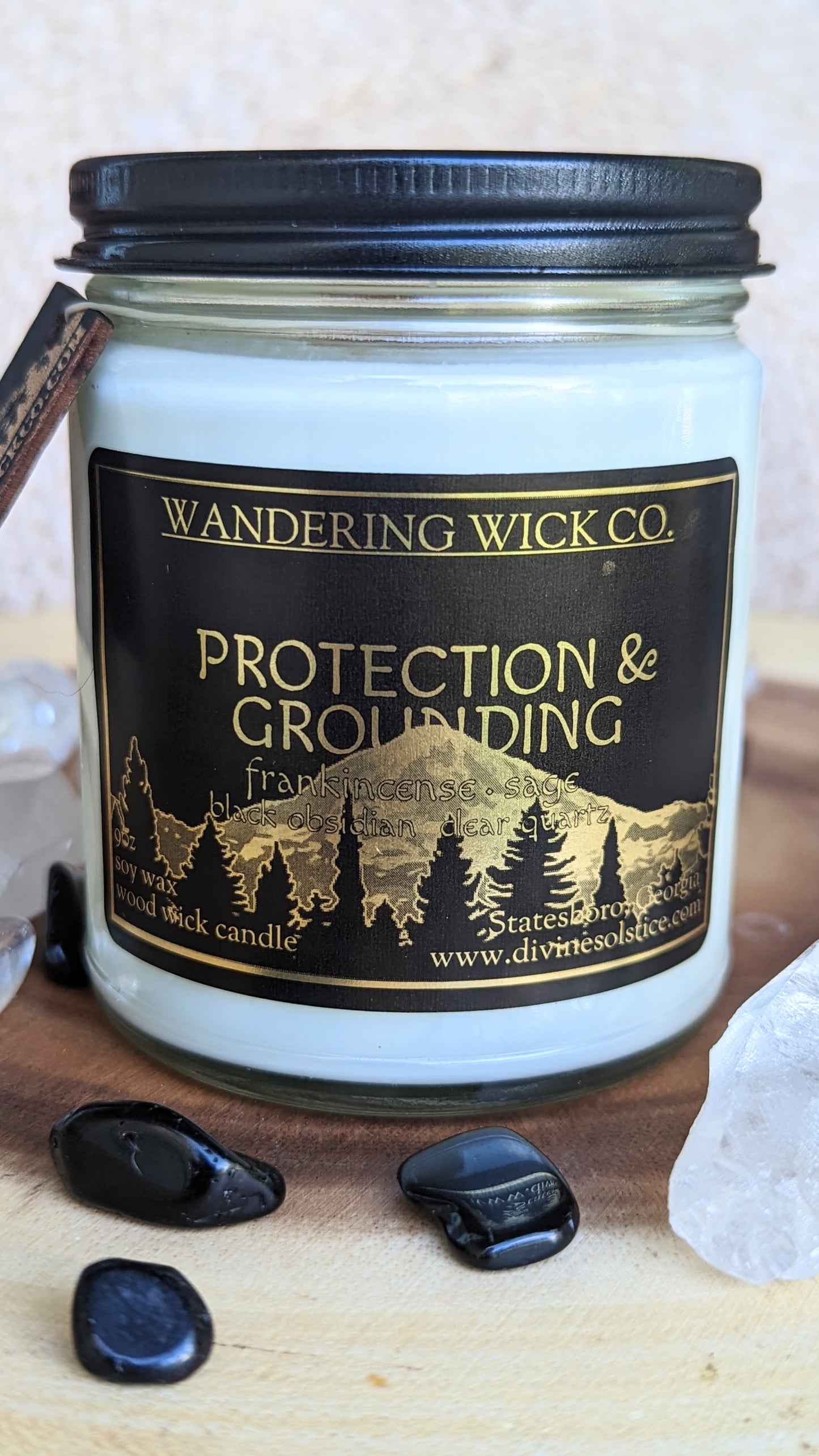 Protection & Grounding Intention Candle