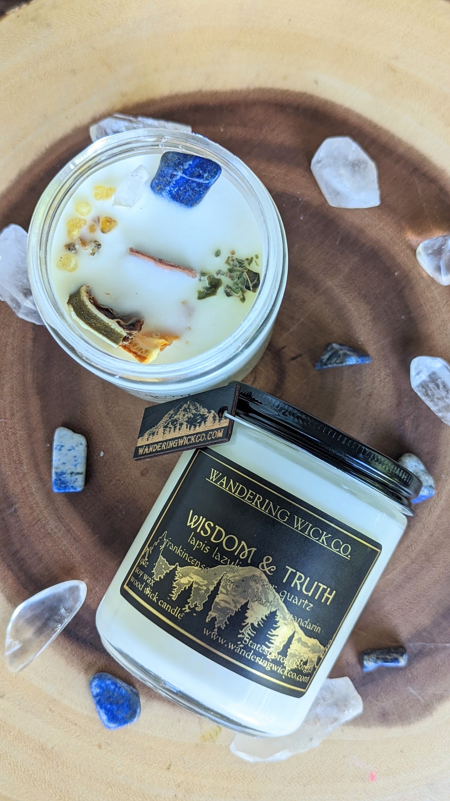 Wisdom & Truth Intention Candle