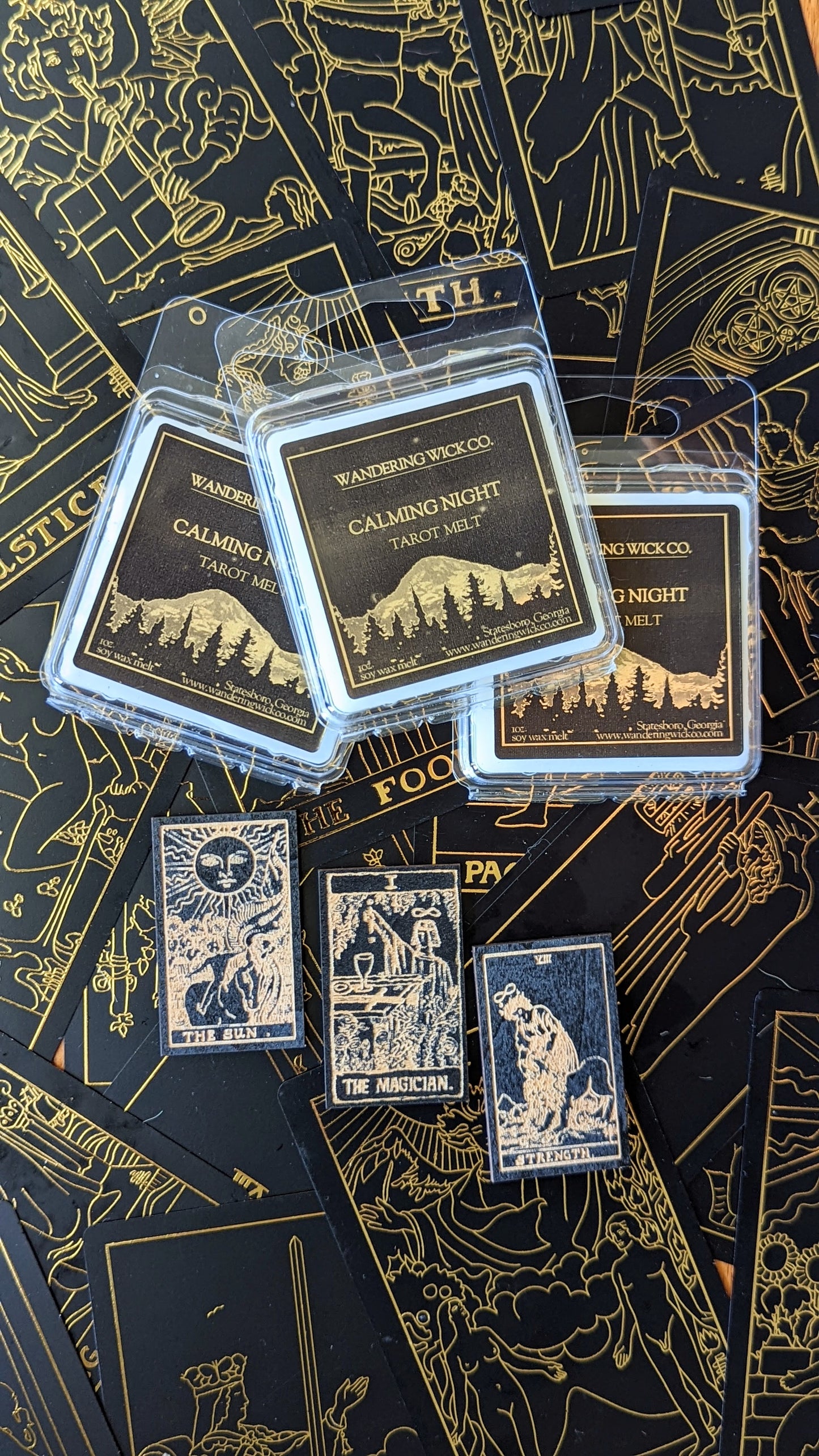 3 Pack of Calming Night Tarot Melts