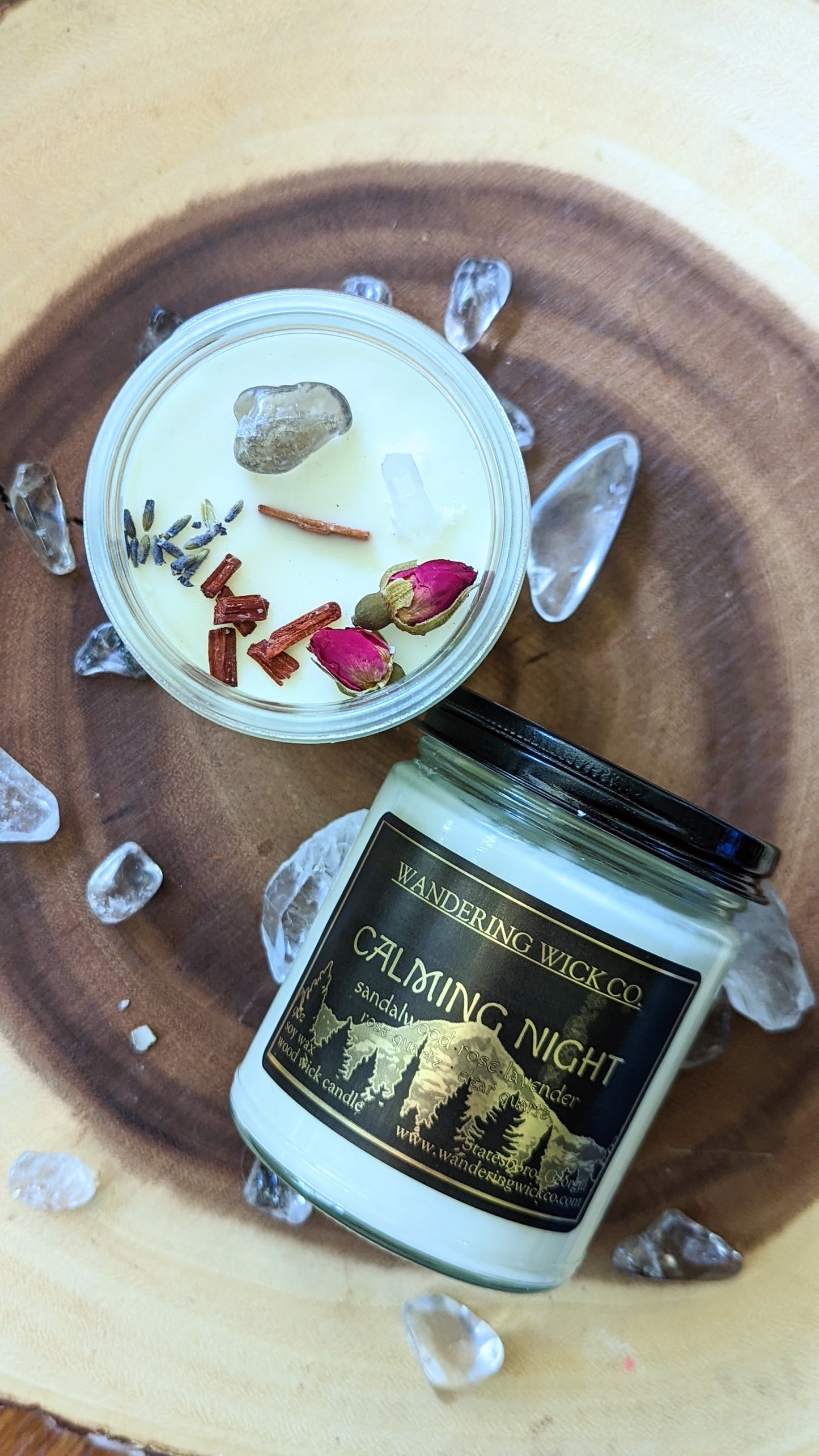 Calming Night Intention Candle
