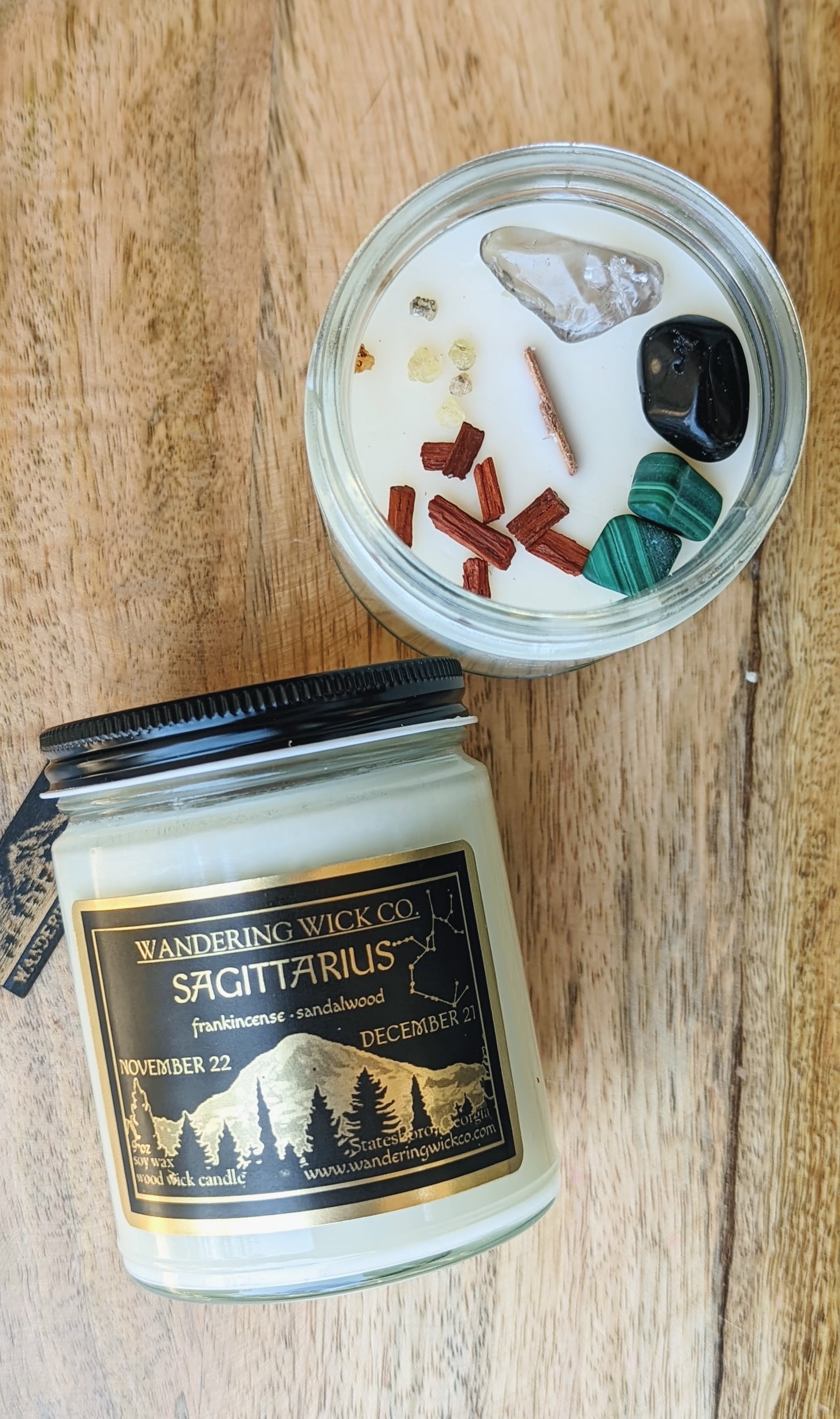 Sagittarius 9oz Jar Candle