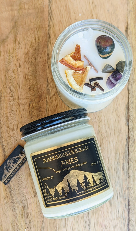 Aries 9 oz Jar Candle