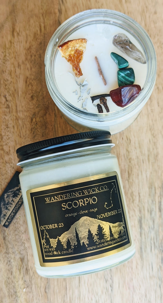 Scorpio 9oz Jar Candle